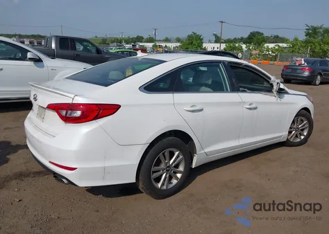 2017 Hyundai Sonata Se z USA, uszkodzony, nr VIN 5NPE24AF2HH549448